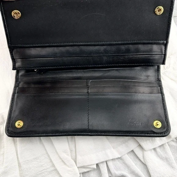 AUTHENTIC Prada wallet. Black. - Picture 4 of 15